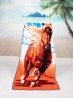 Horse Print Beach Towel